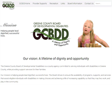 Tablet Screenshot of greenedd.org